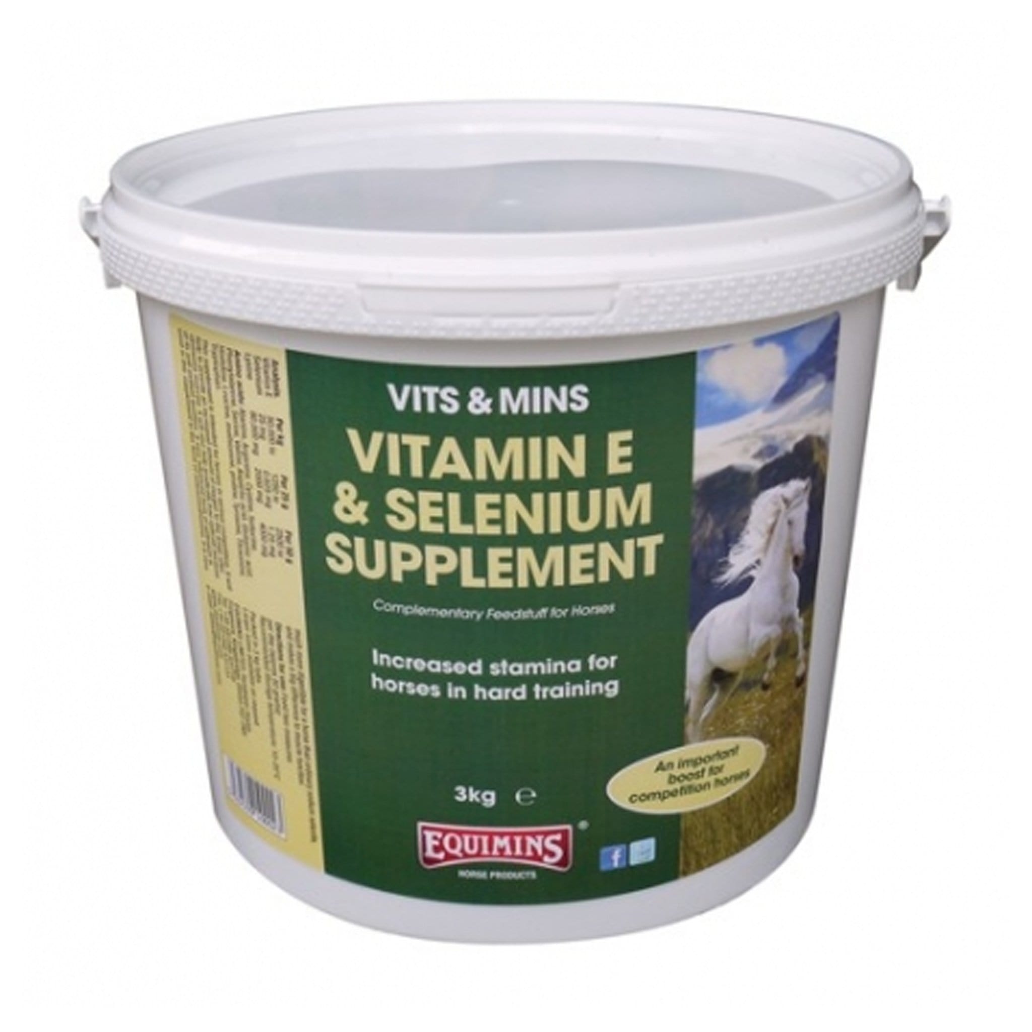 Equimins Vitamin E and Selenium - 3 Kg