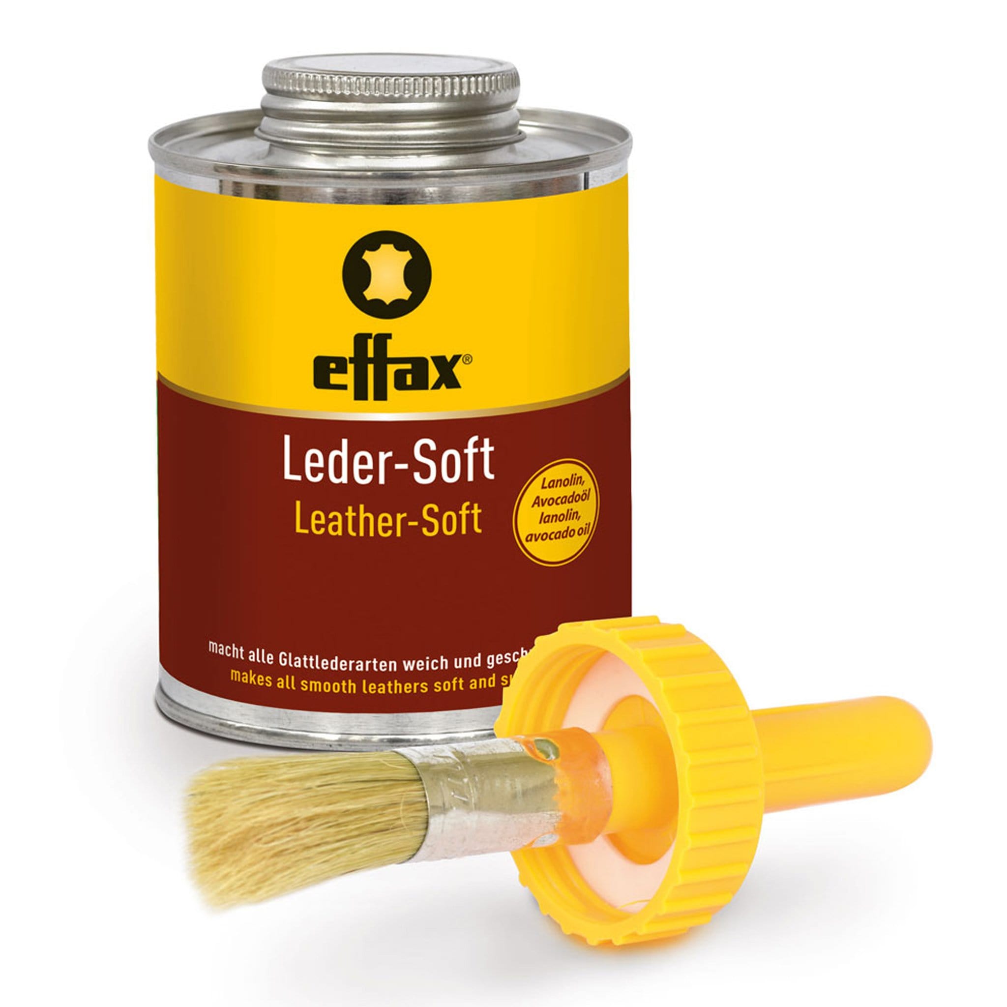 Effax Leather Soft 4285 475ml With Applicator Brush