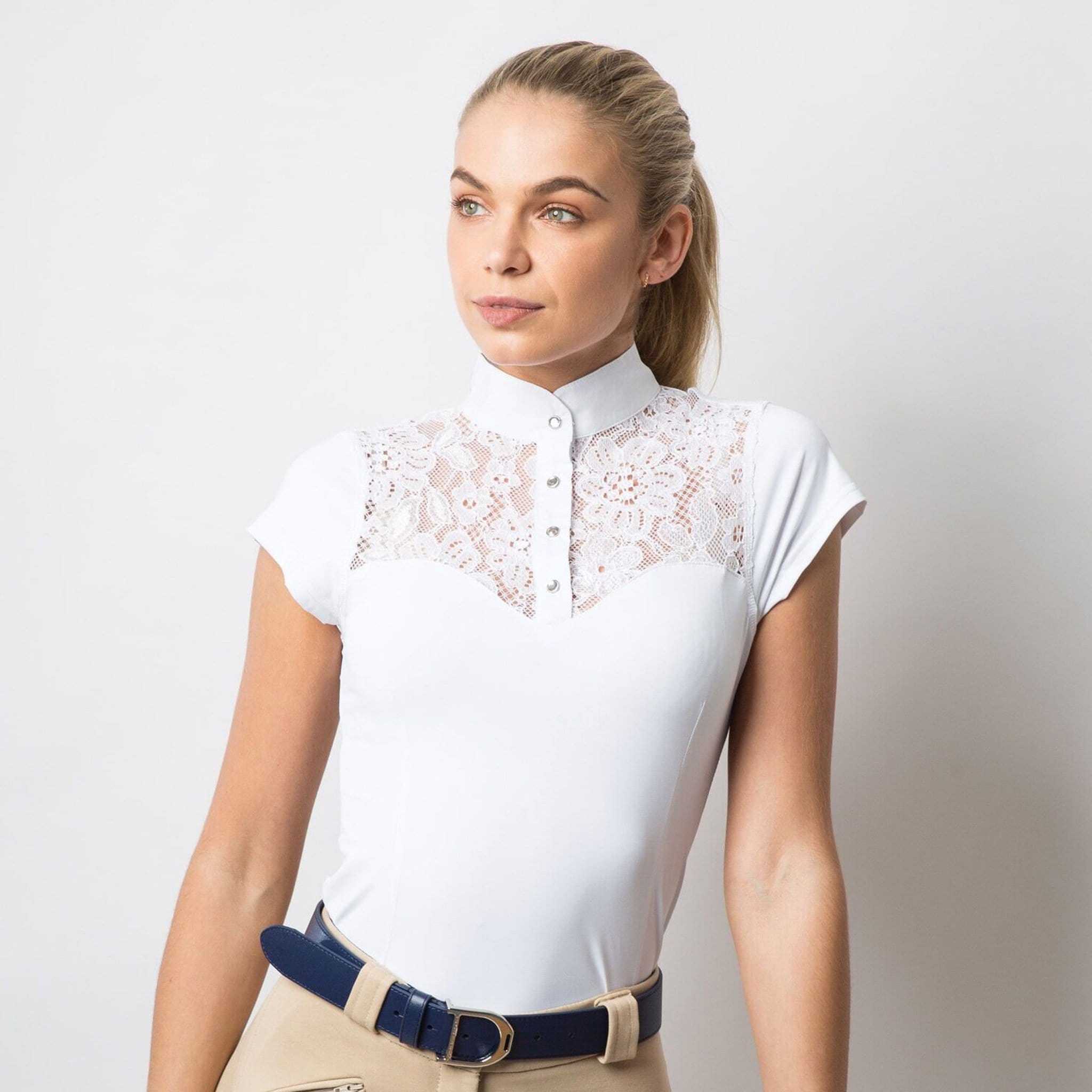 Equetech Florence Lace Competition Shirt Studio FLO