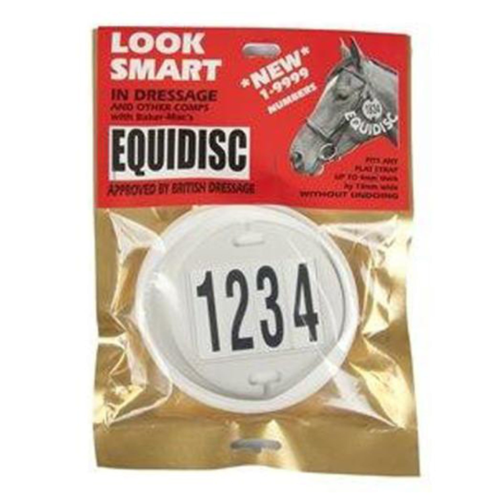 Equidisc Bridle Number - 4 Number