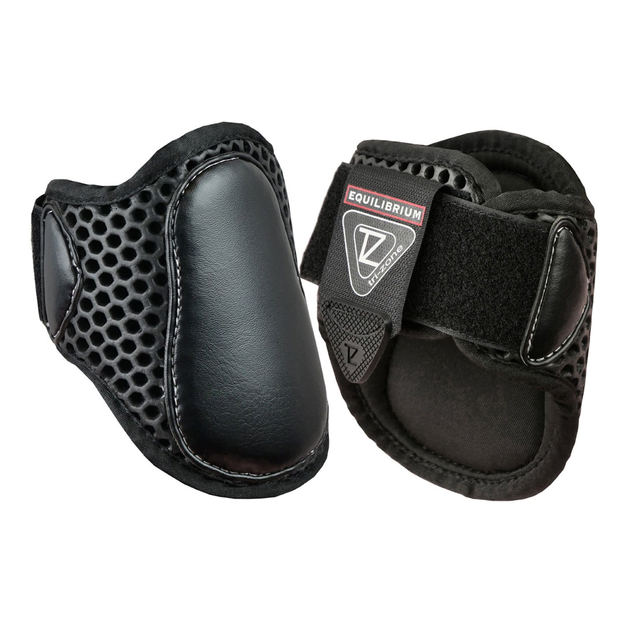 Equilibrium Tri-Zone Fetlock Boots - Full (Large) · Black