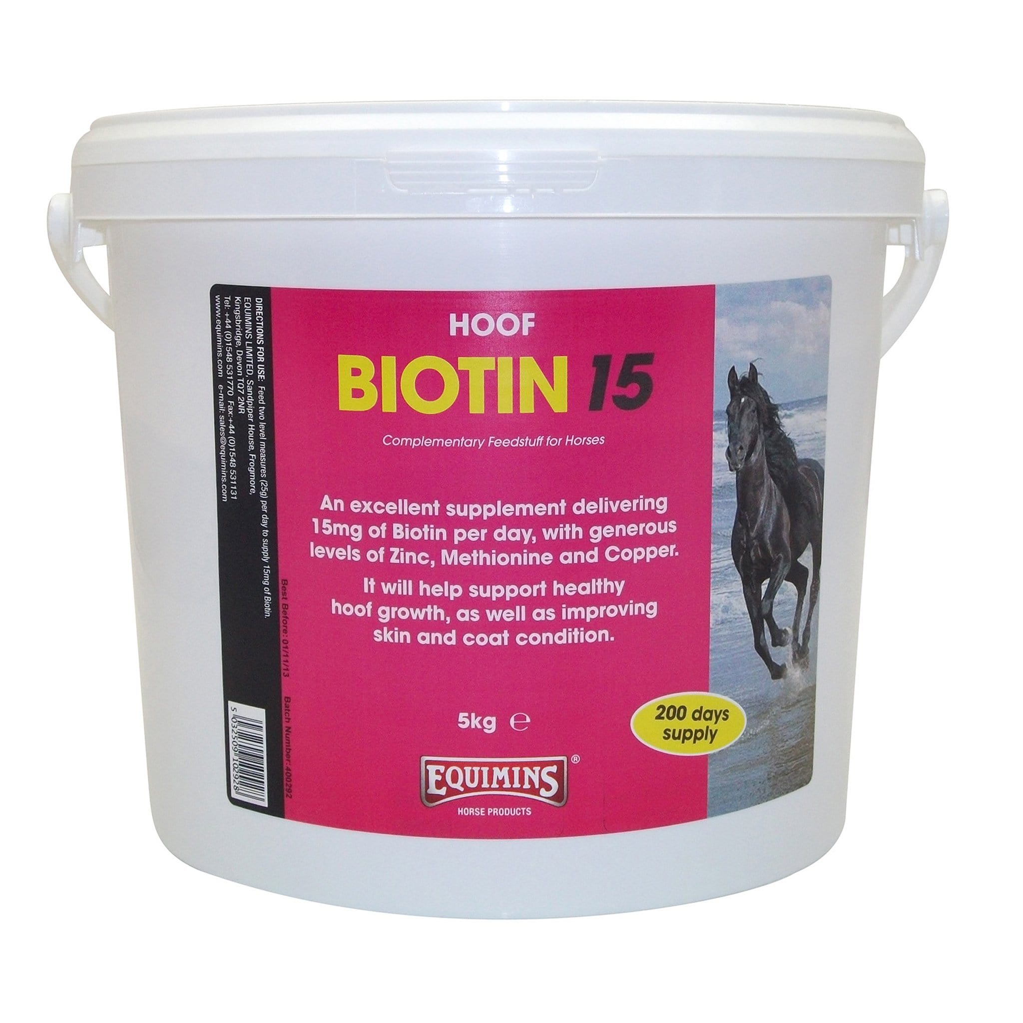 Equimins Biotin 15 - 5KG