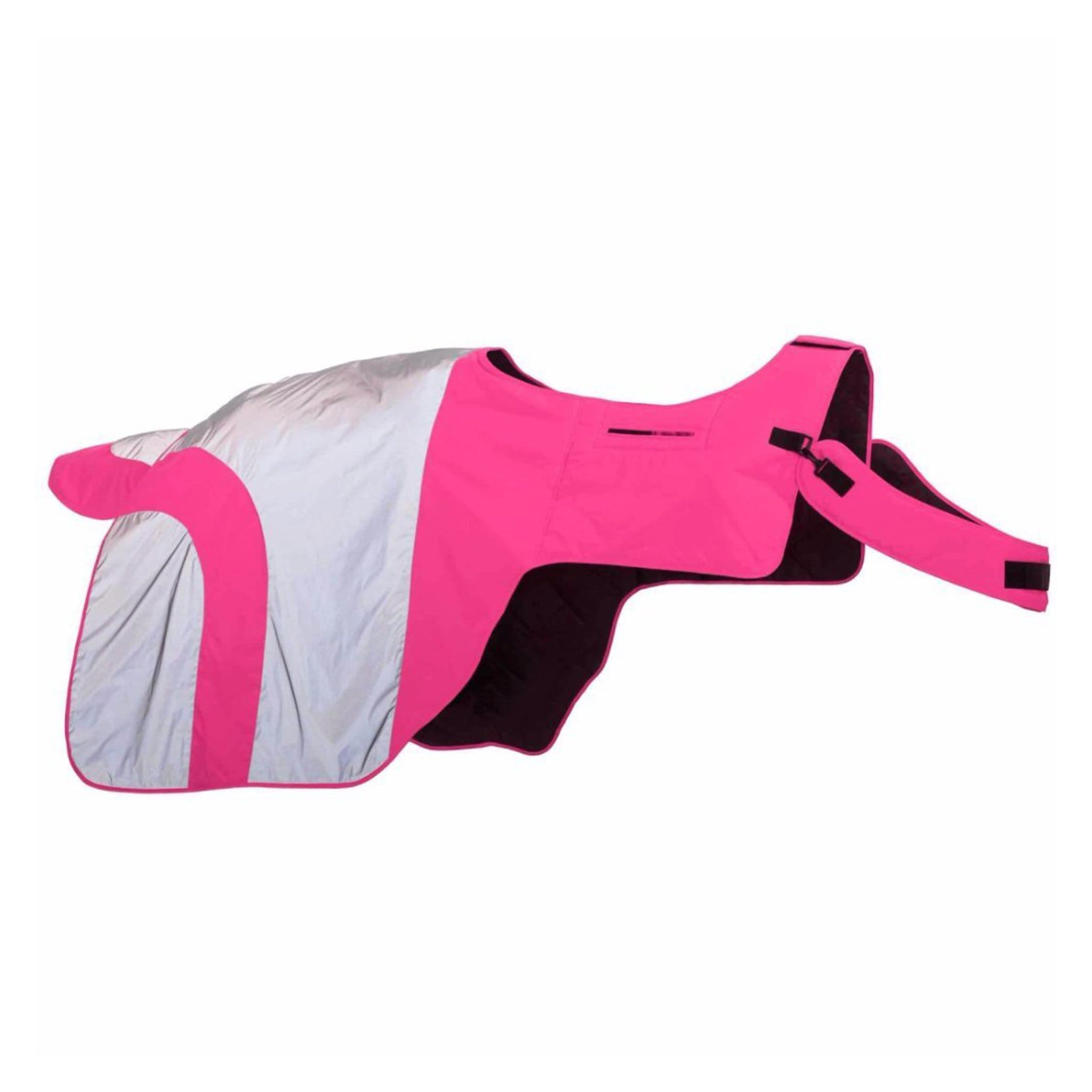 Equisafety Mercury Hi Viz Exercise Sheet - Pony (normal rug size 5'9 - 6'0) · Pink