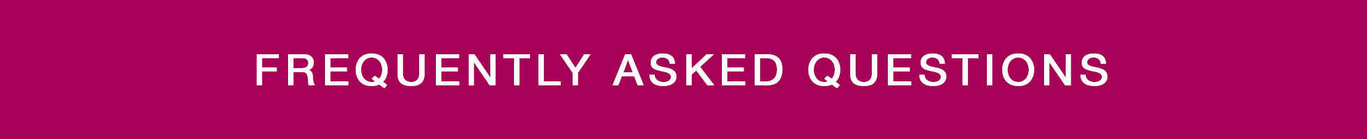 Frequently Asked Questions