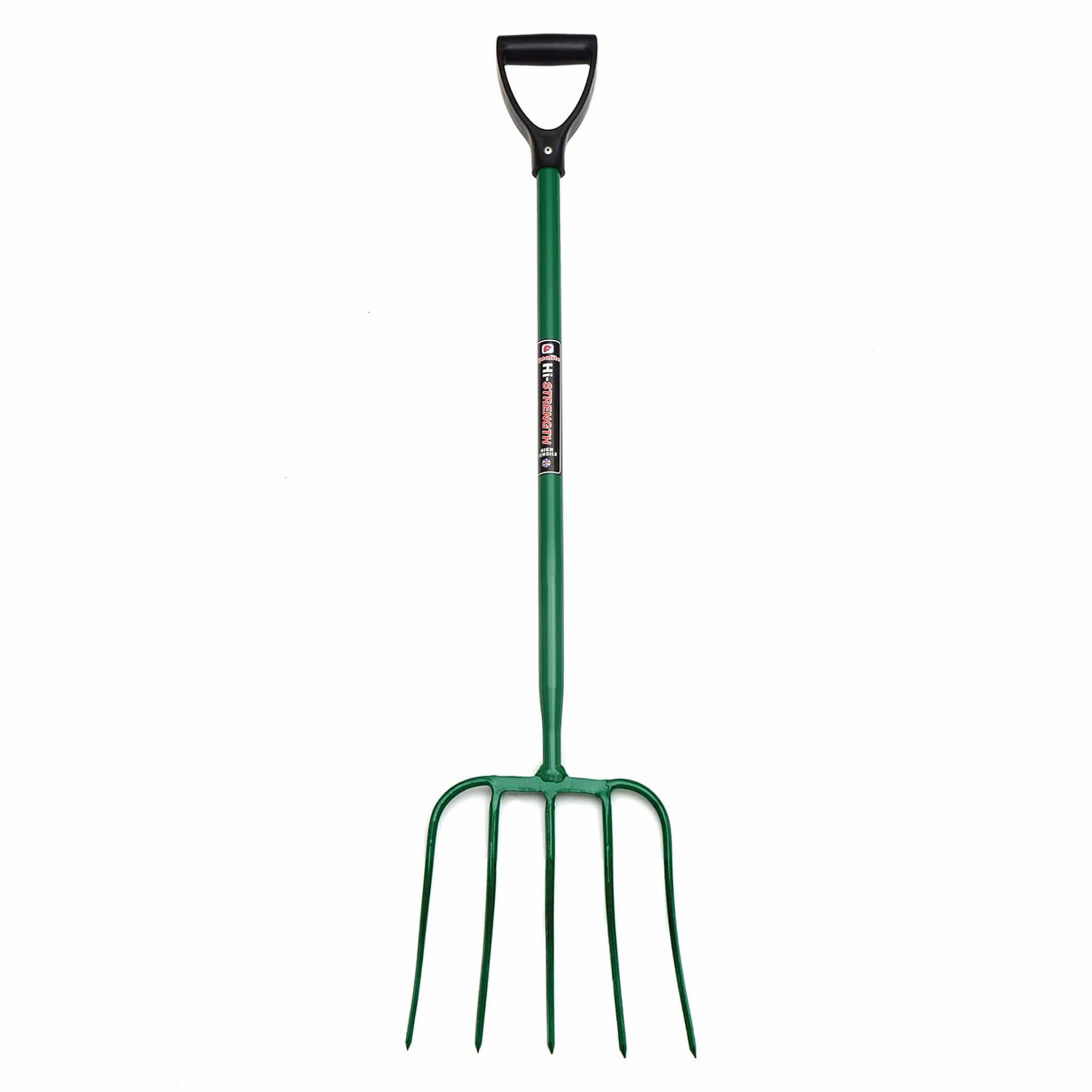 Fyna-Lite High-Strength 5 Prong Manure Fork - D-grip