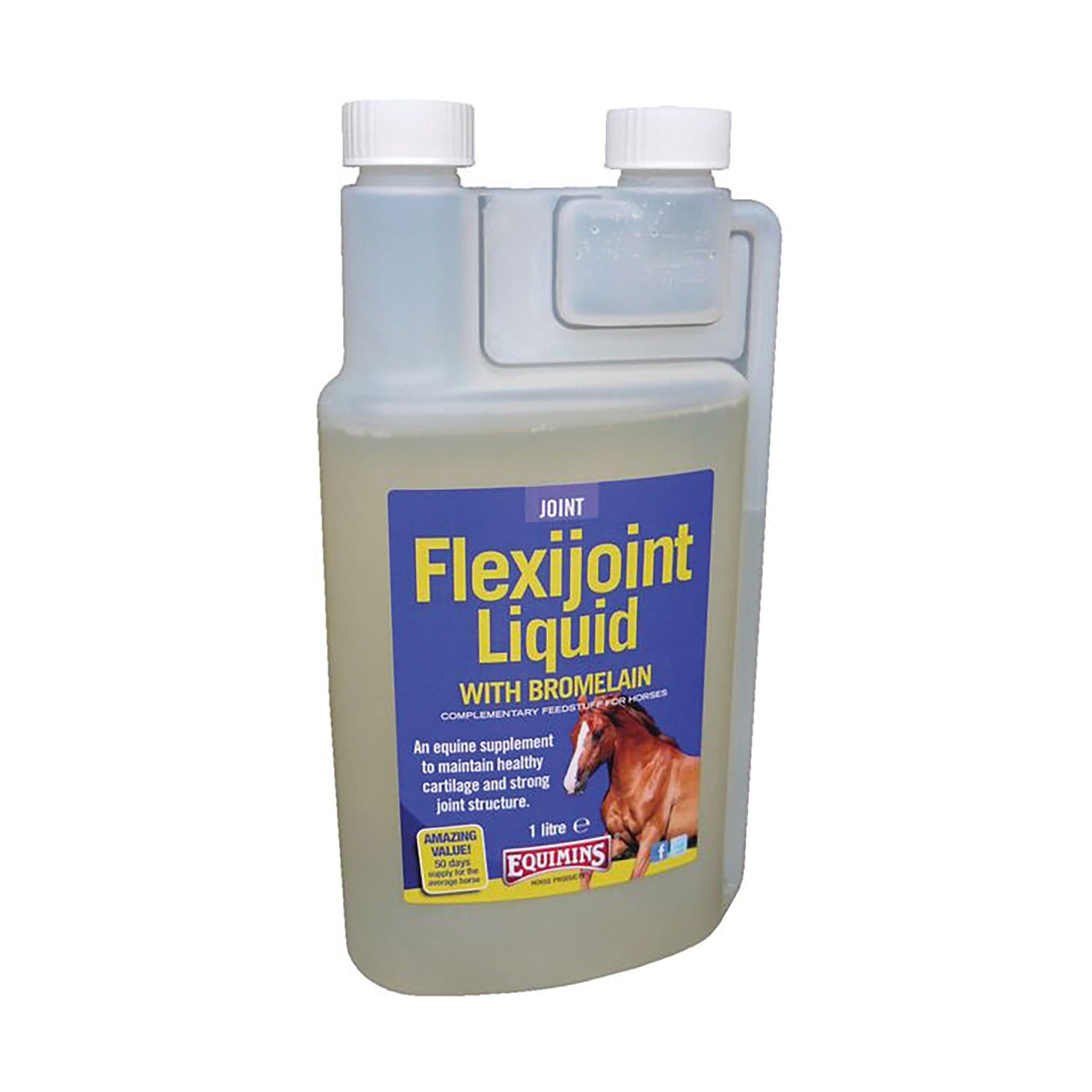 Equimins Flexijoint Liquid with Bromelain 1 Litre EQS0102.