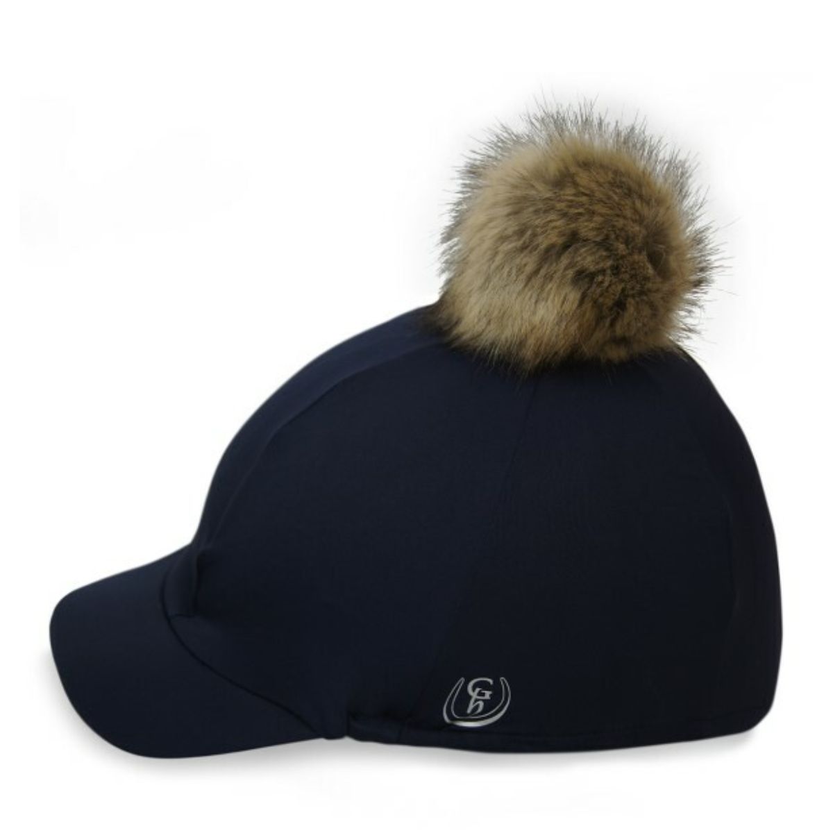 Gatehouse Stretch Hat Cover with Detachable Pompom