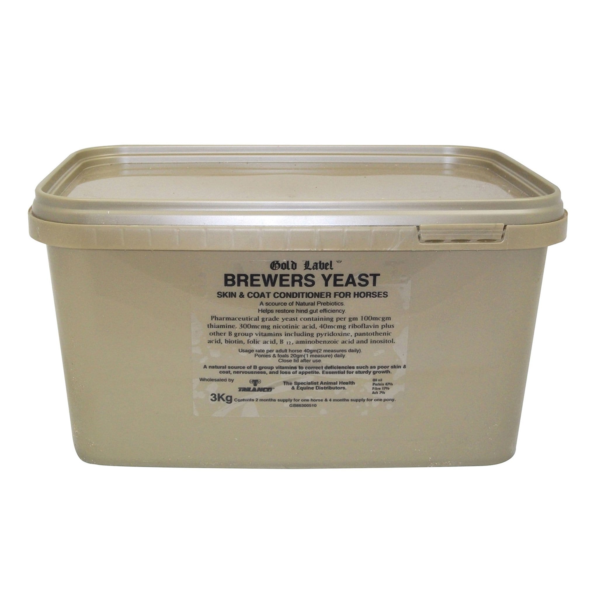 Gold Label Brewers Yeast - 3KG