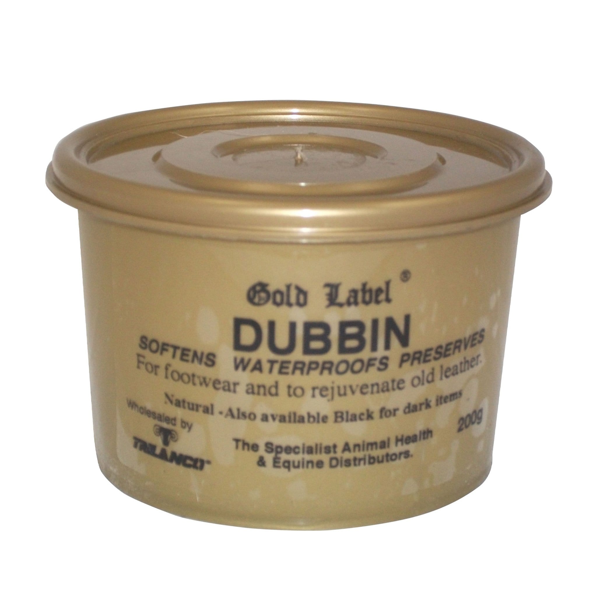 Gold Label Dubbin - 200g · Natural