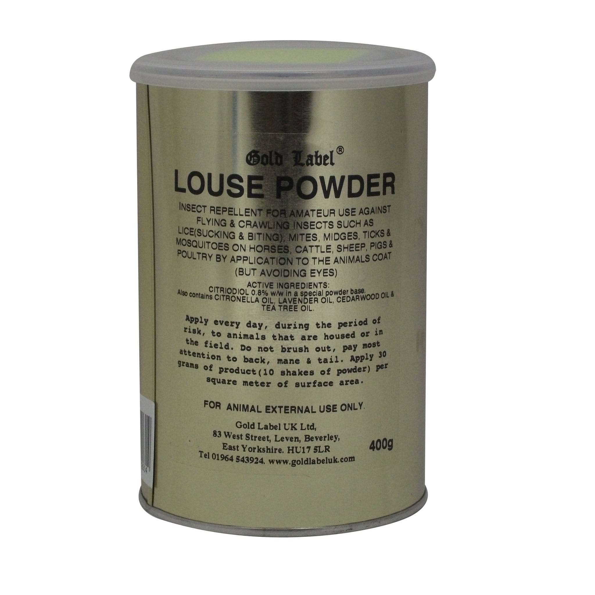 Gold Label Louse Powder 400g GLD0240