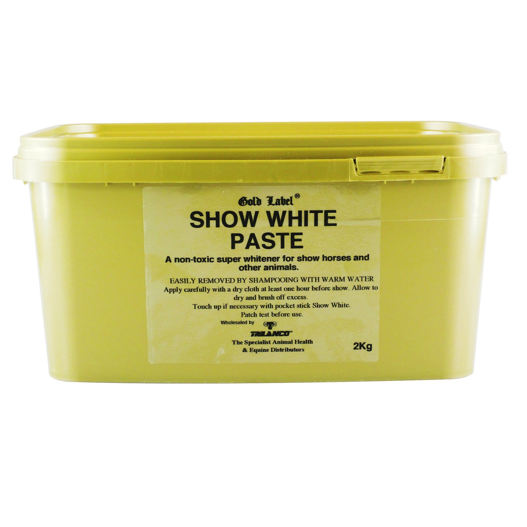 Gold Label Show White Paste - 2kg