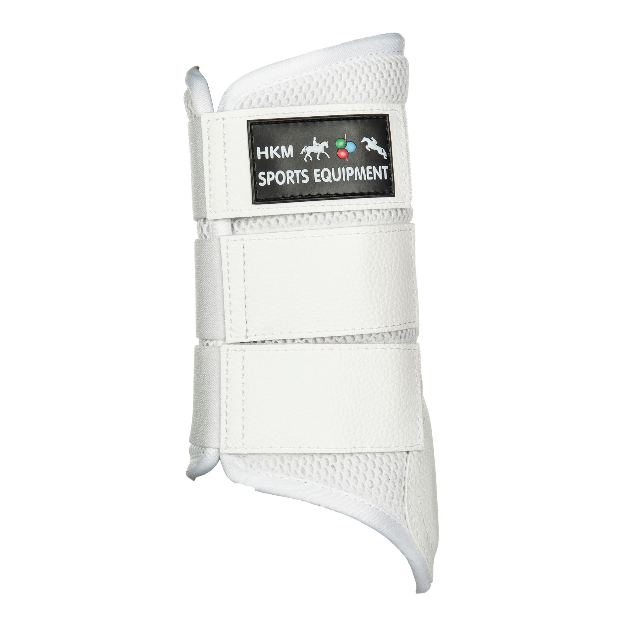 HKM Breath Protection Boots White Outer View 7880