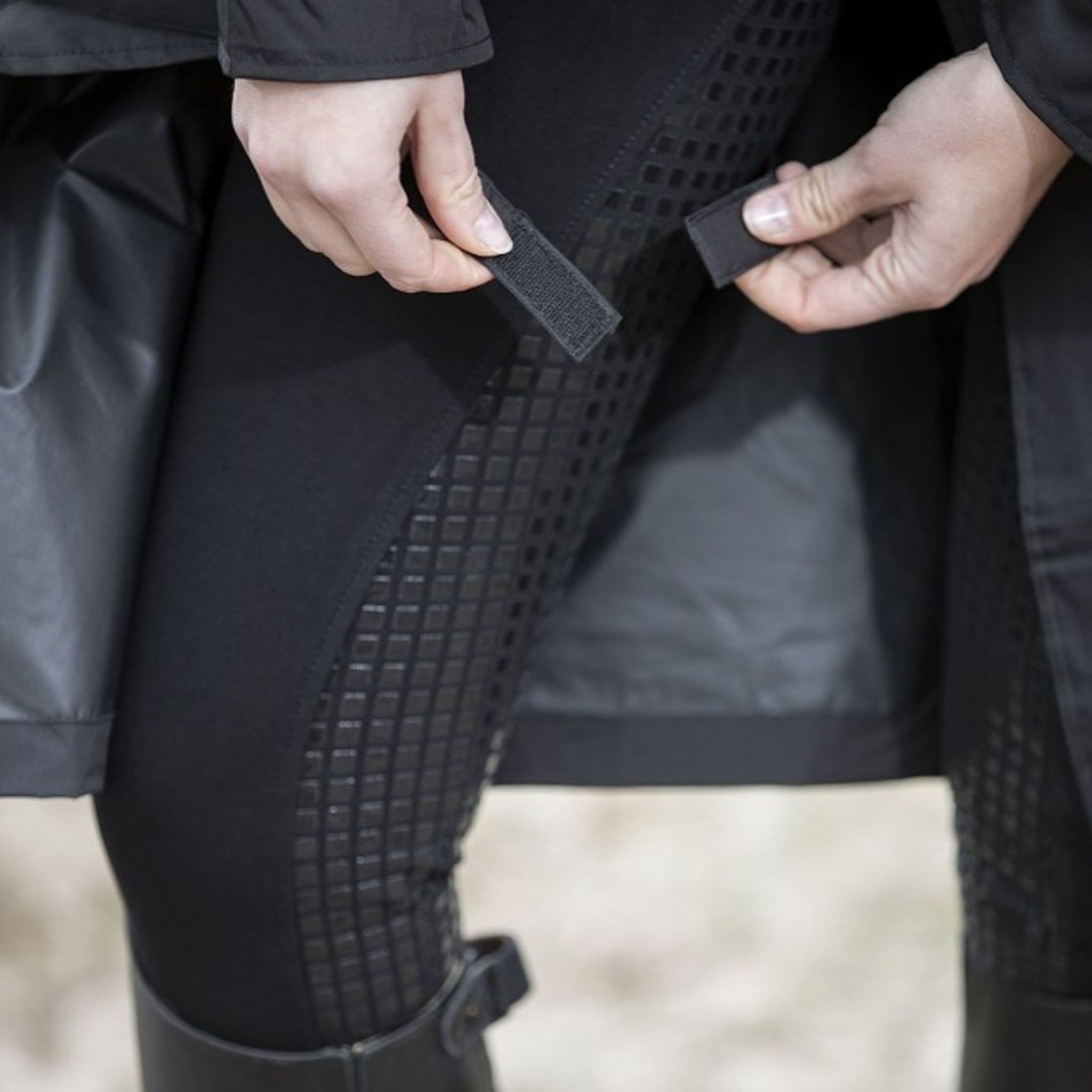 HKM Dublin Long Riding Coat Leg Strap 4406.