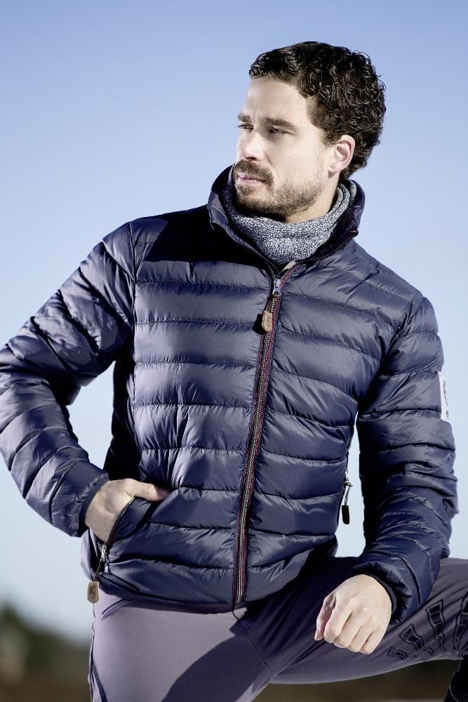 Mens quilted hot sale riding jacket