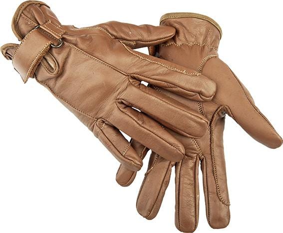 HKM Leather Gloves in Brown 1213/2400