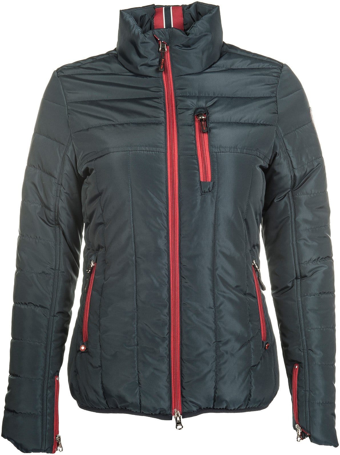 HKM Pro Team Dynamic Quilted Riding Jacket - XS / Deep Blue | EQUUS