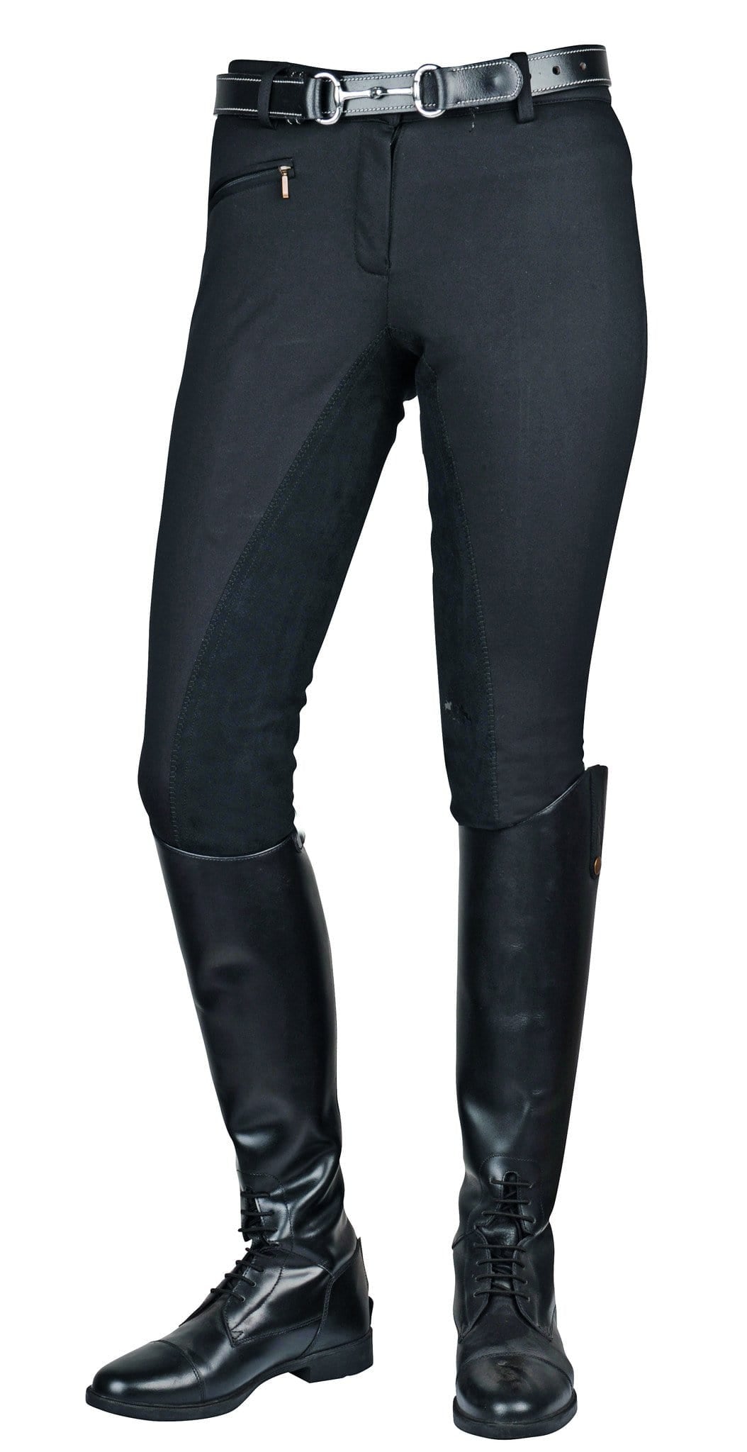 HKM Winner Winter Softshell Breeches Side View