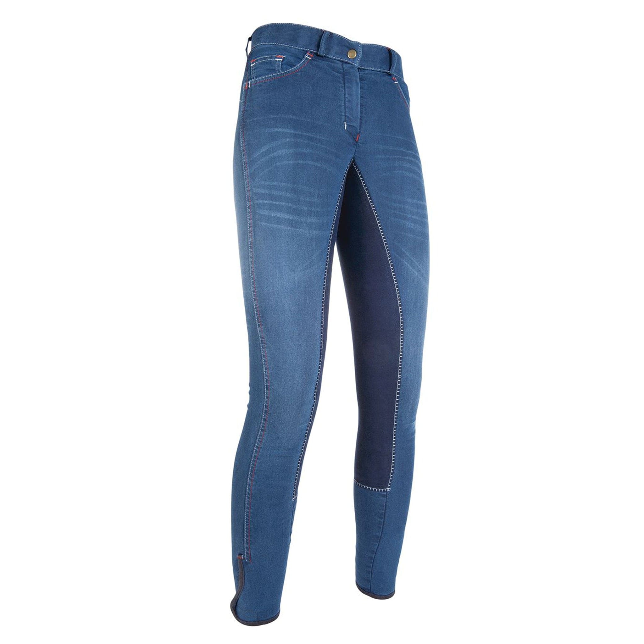 HKM Summer Denim Full Seat Breeches