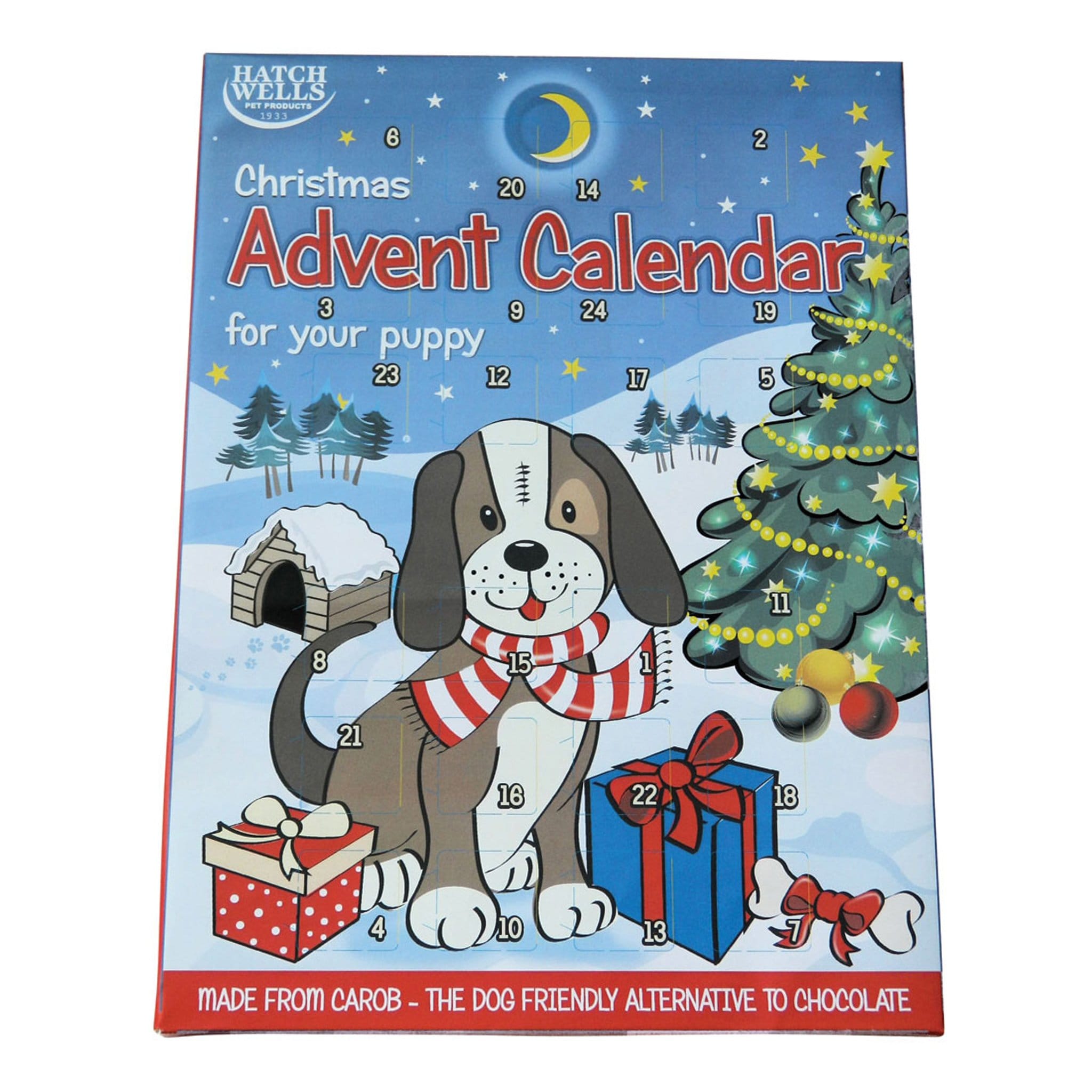 Hatchwells Puppy Advent Calendar 16325 24 Windows