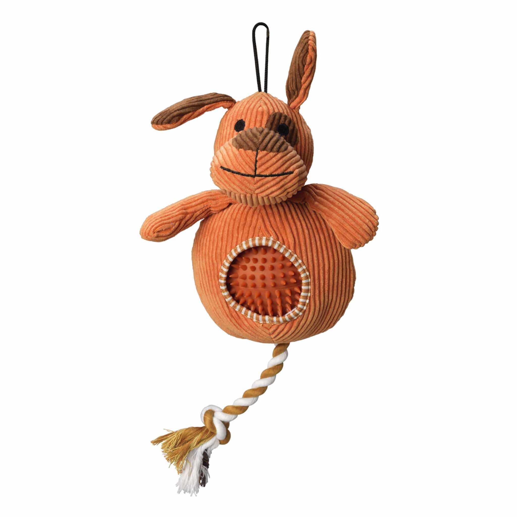 House of Paws Cord and Spiky Ball Dog Toy - Dog