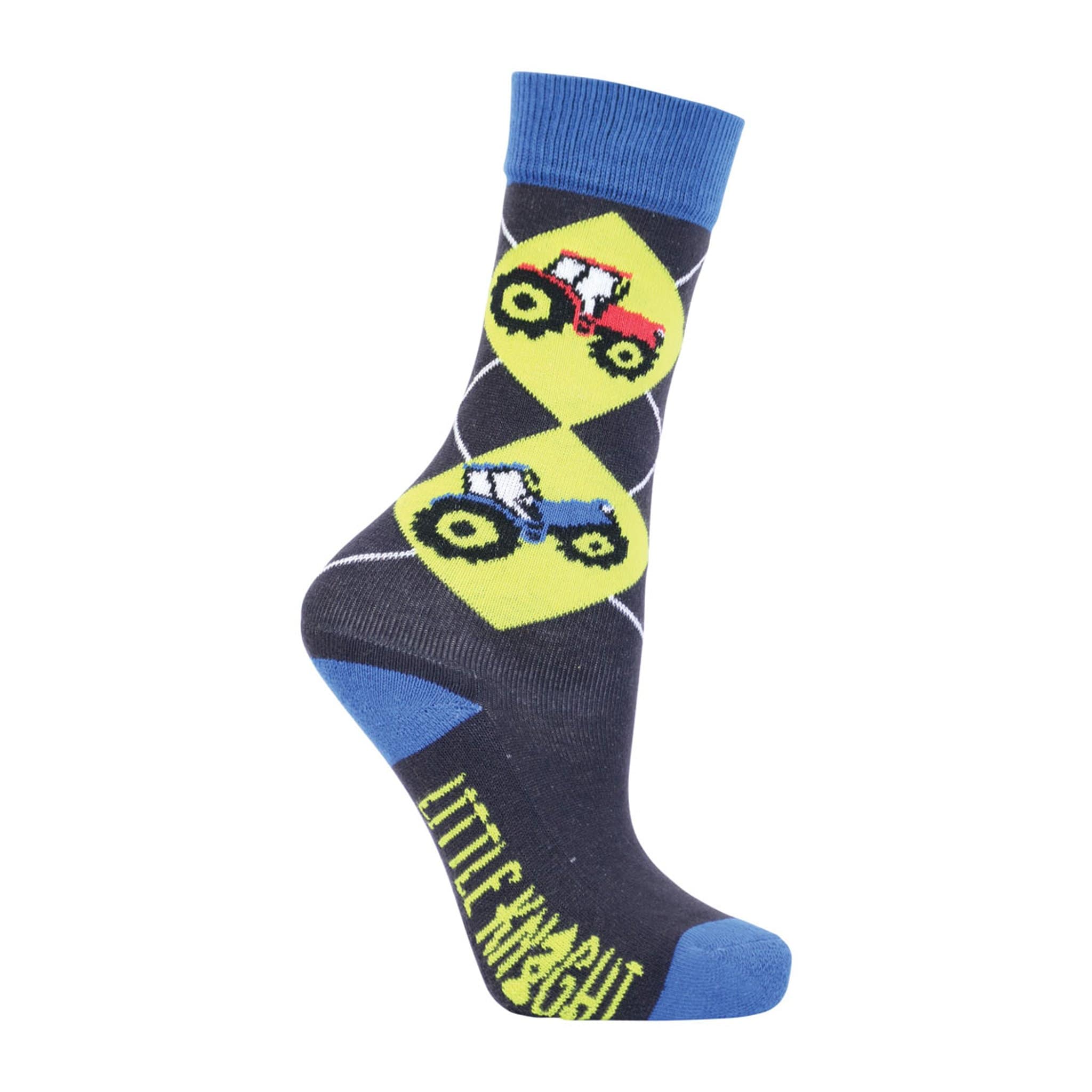 Hy Children Little Knight Tractor Socks 3 Pack