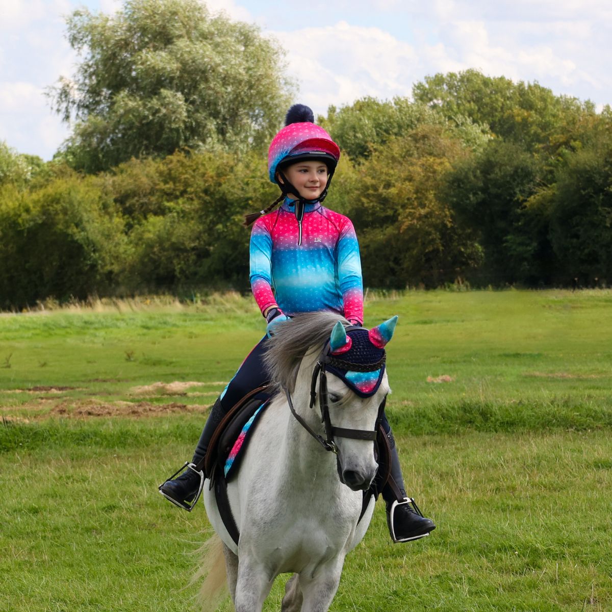 Hy Children's Little Rider Dazzling Diamond Base Layer