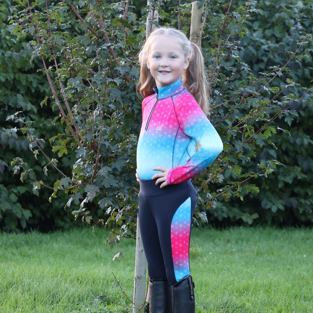 Hy Children's Little Rider Dazzling Diamond Base Layer