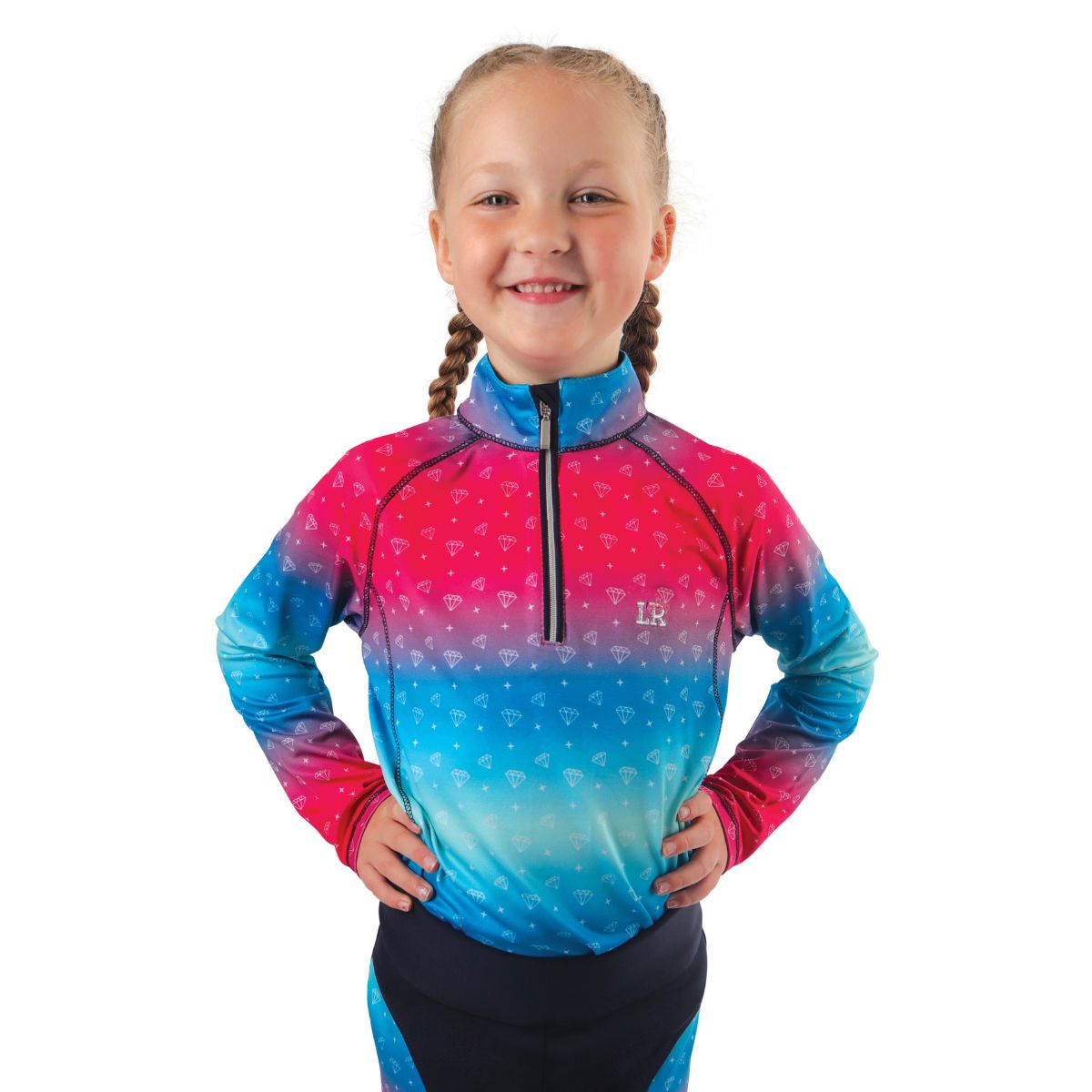 Hy Children's Little Rider Dazzling Diamond Base Layer