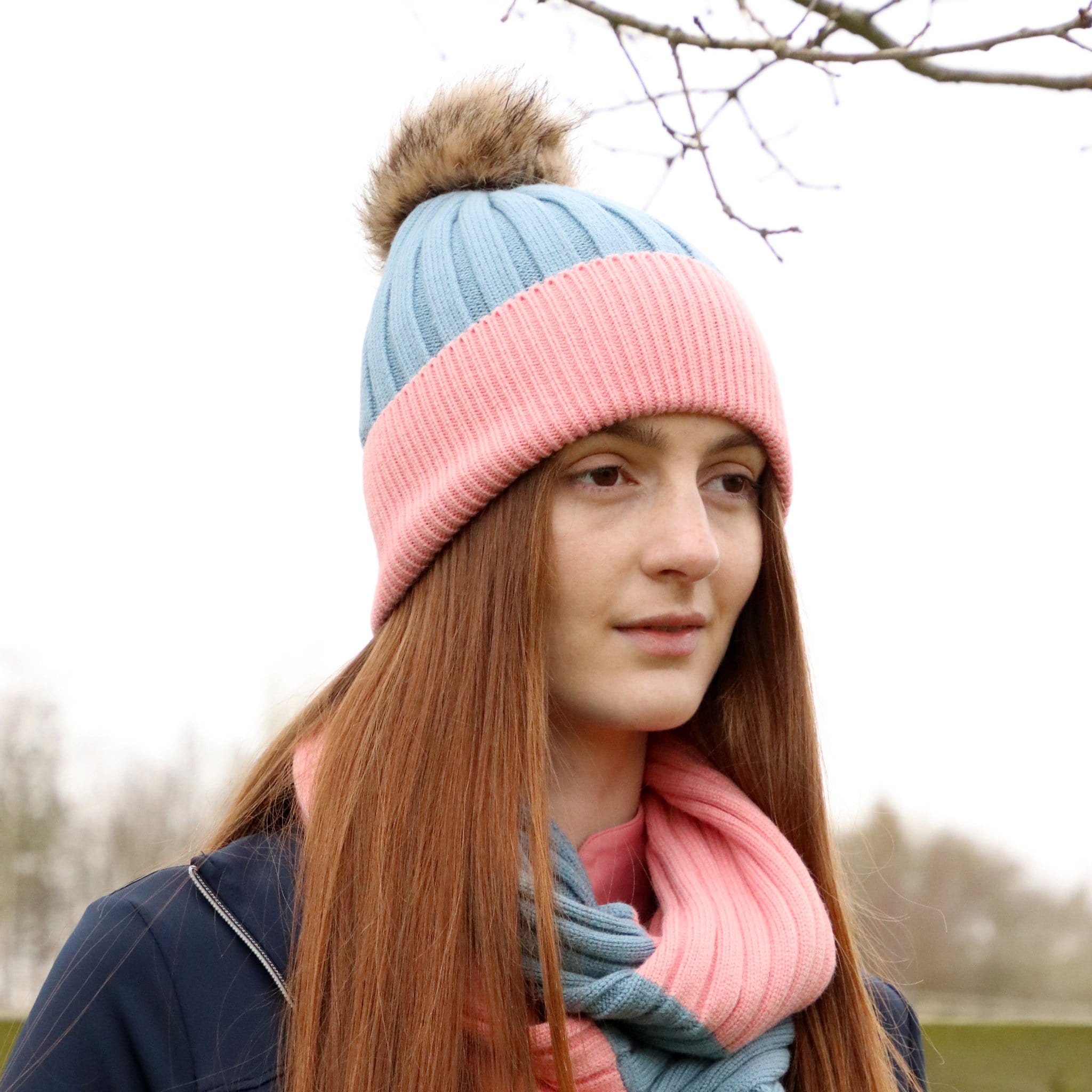 Hy Equestrian Synergy Luxury Bobble Hat