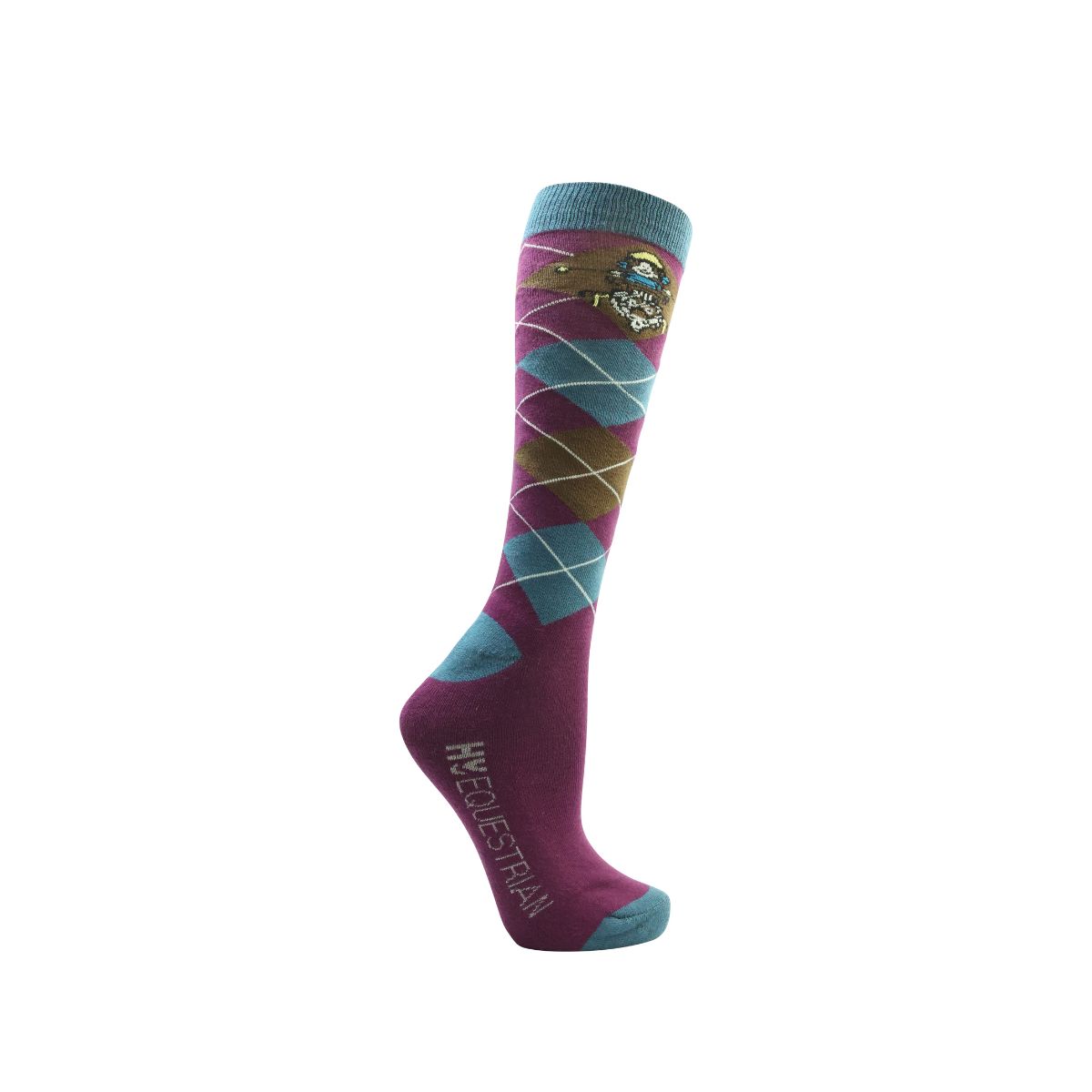Hy Equestrian Thelwell Pony Friends Socks