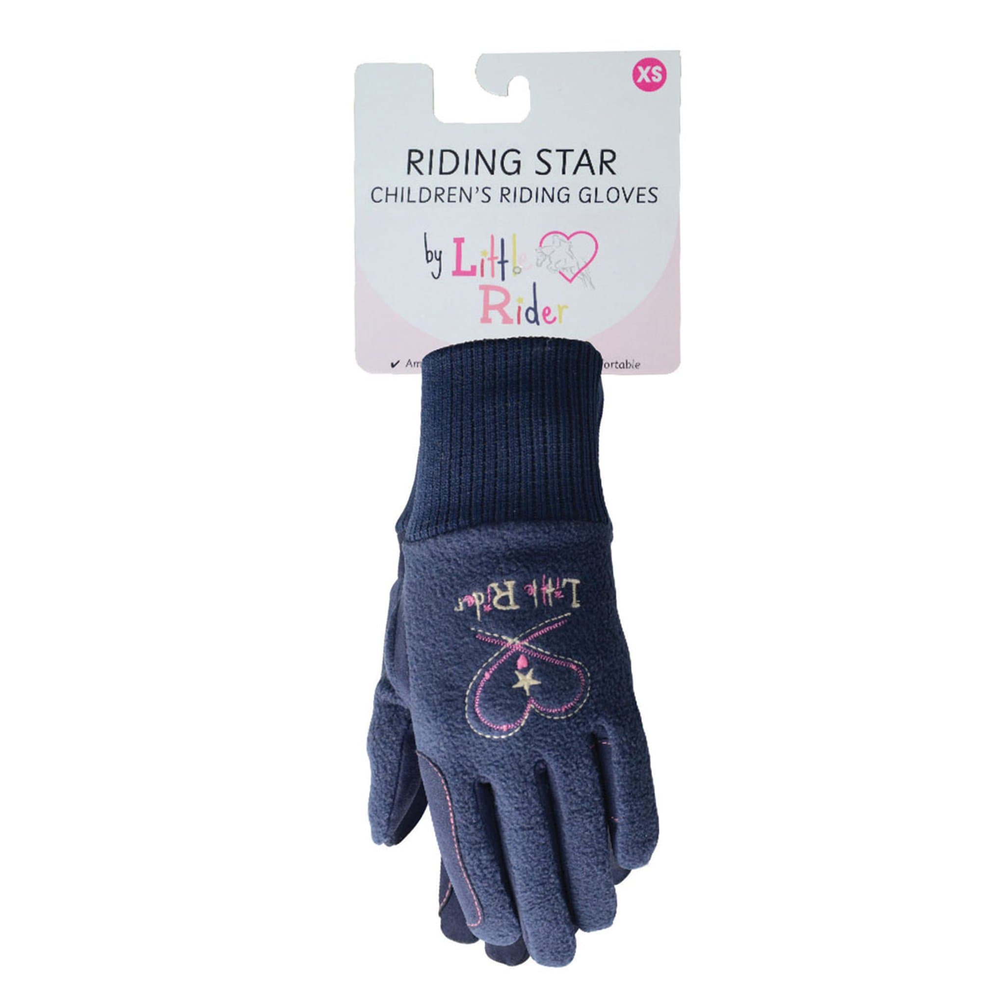 Hy Children's Little Rider Star Winter Riding Gloves