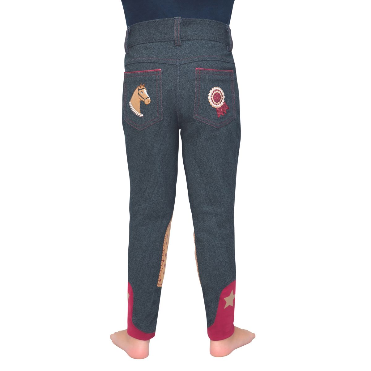 Hy Little Rider Riding Star Denim Jodhpurs