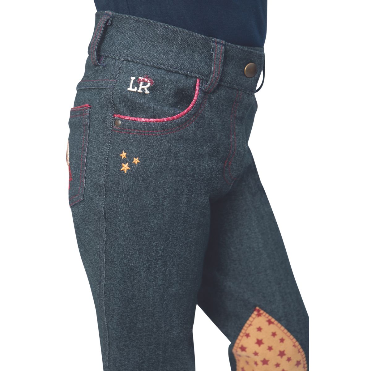 Hy Little Rider Riding Star Denim Jodhpurs