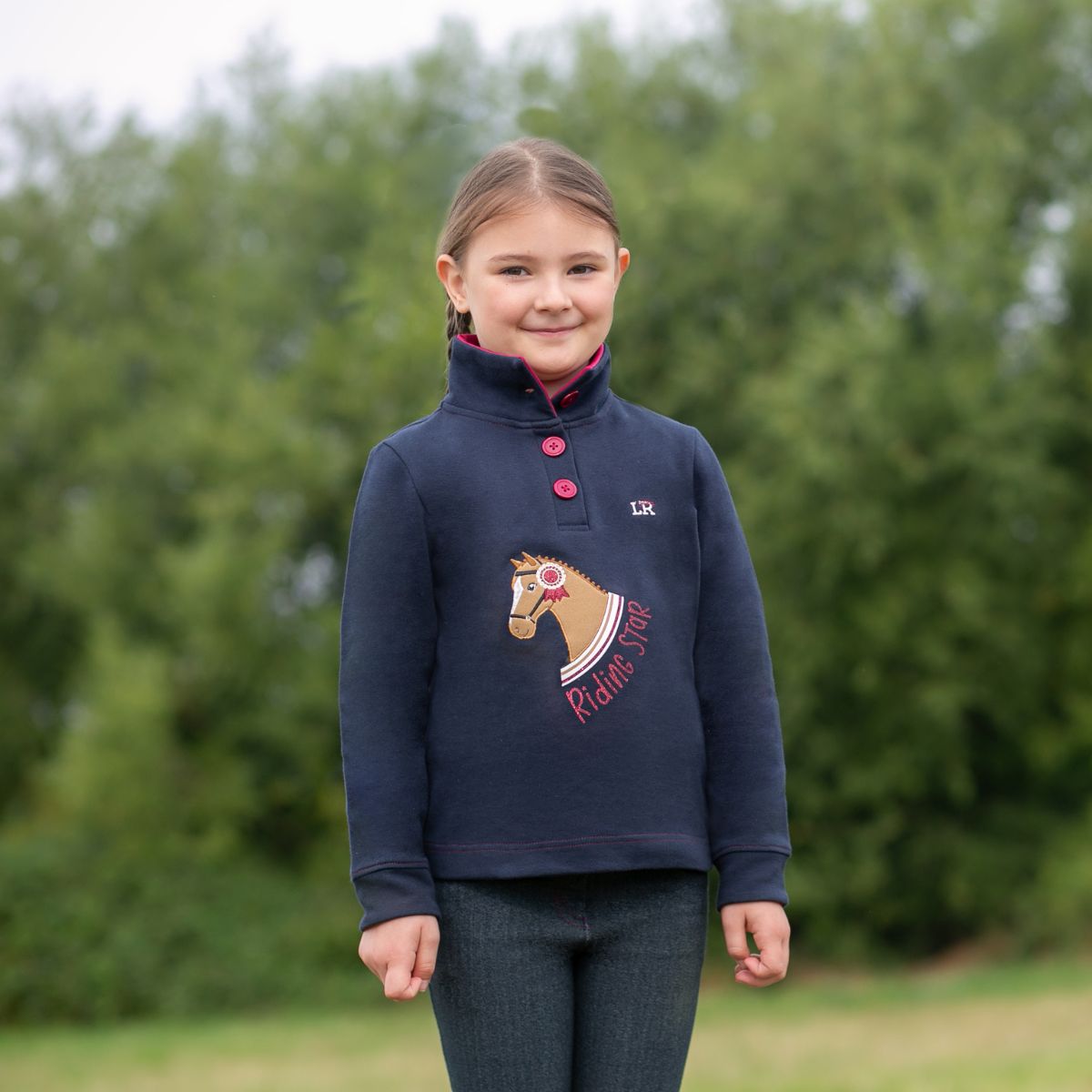 Hy Little Rider Riding Star Jumper - 3 - 4 Years