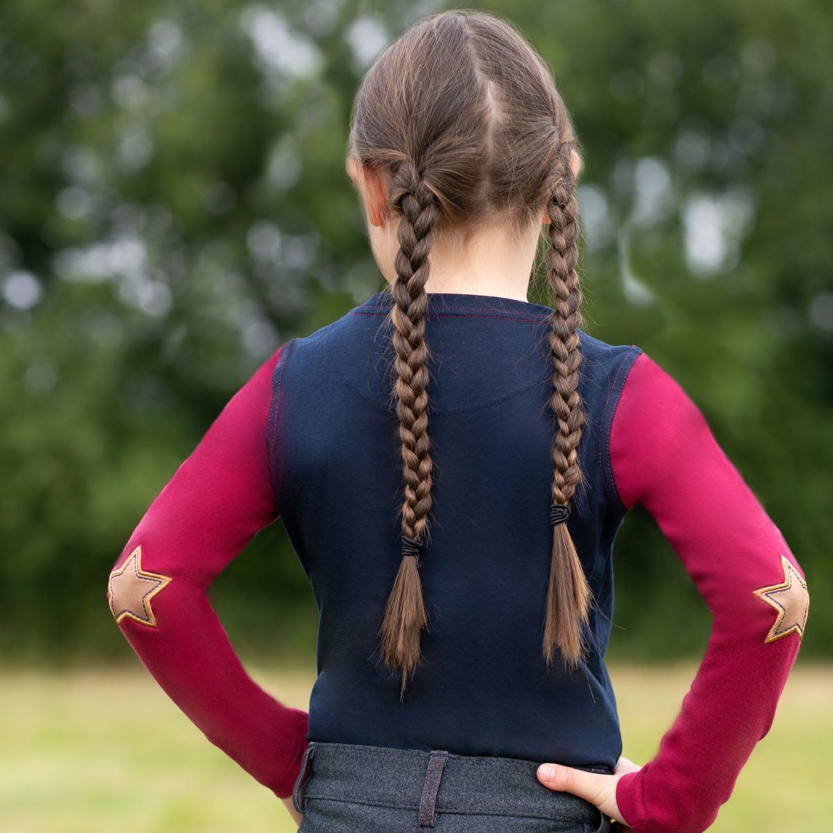 Hy Equestrian Little Rider Riding Star Long Sleeve T-Shirt