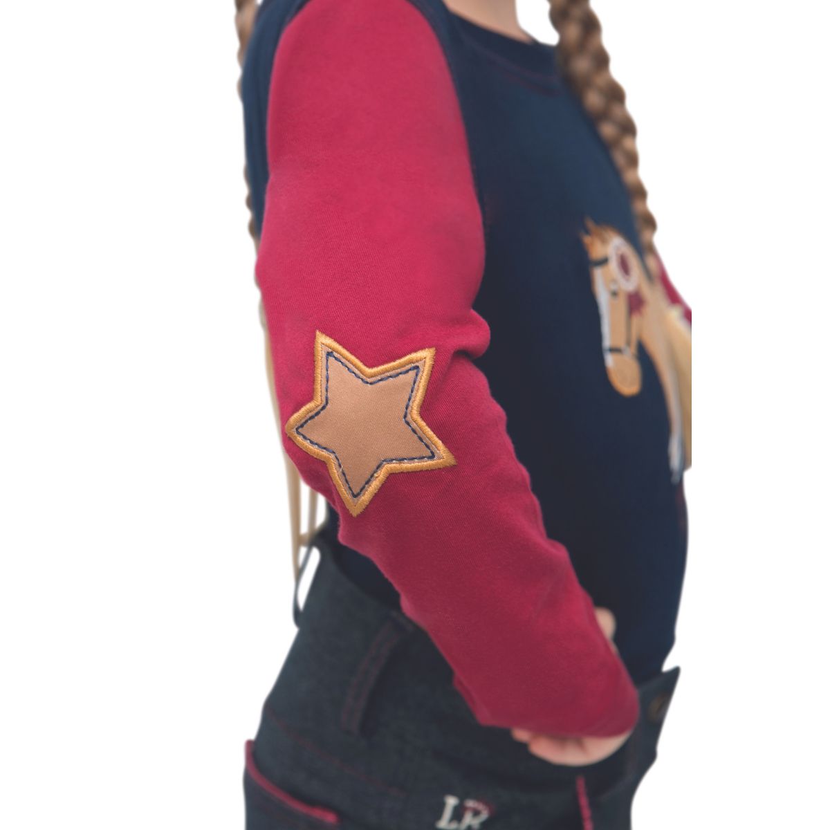 Hy Equestrian Little Rider Riding Star Long Sleeve T-Shirt