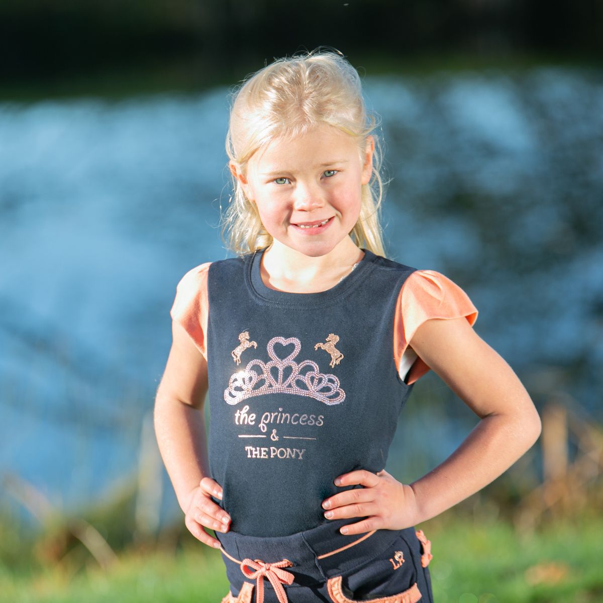 Hy Equestrian Little Rider The Princess and The Pony T-Shirt