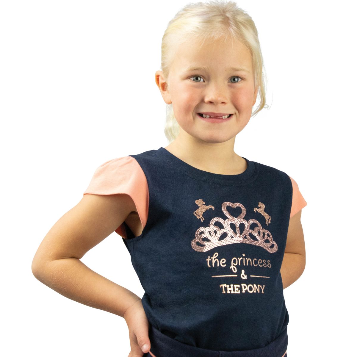 Hy Equestrian Little Rider The Princess and The Pony T-Shirt