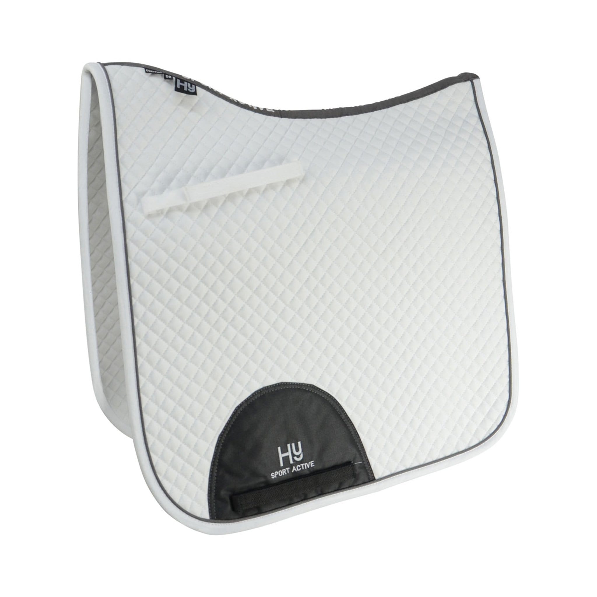 Hy Sport Active Dressage Saddle Pad - Pony · White