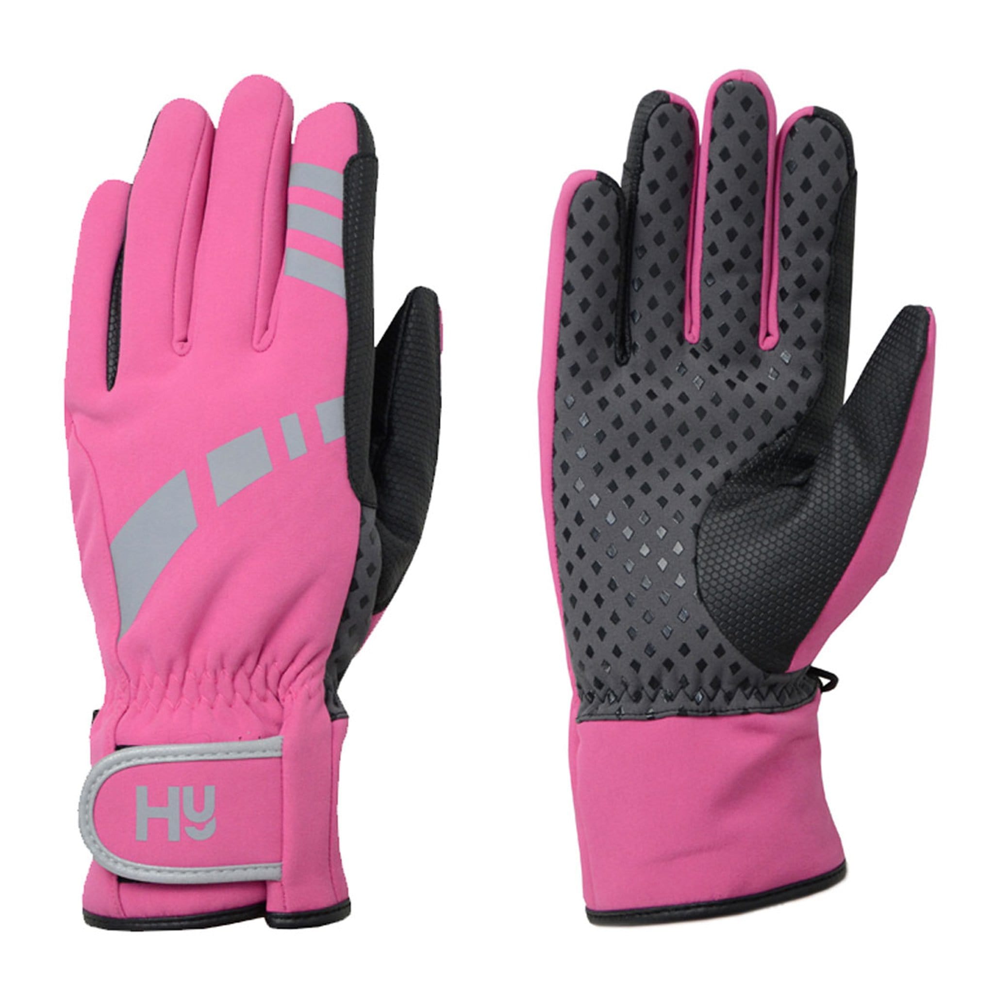 Hy5 Reflective Waterproof Multipurpose Gloves Hot Pink