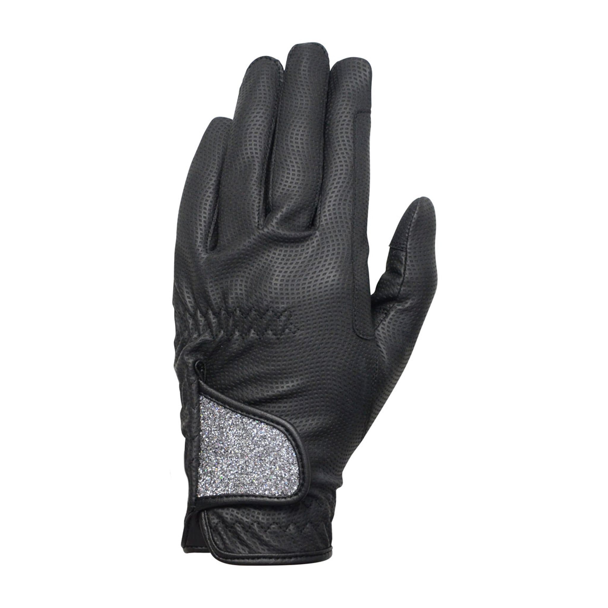 Hy5 Roka Advanced Riding Gloves - 7 (XS) · Black and Silver