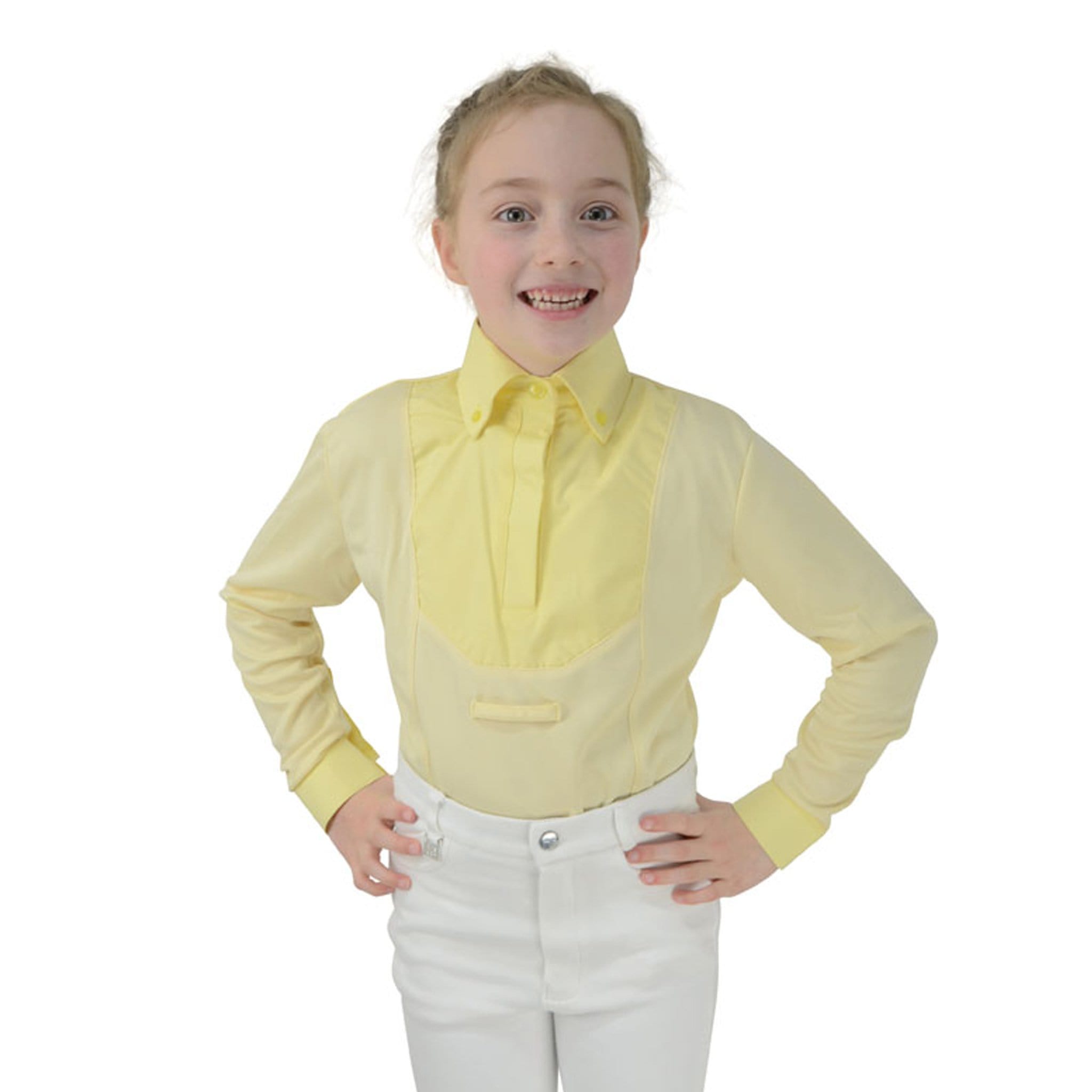 HyFASHION Children's Dedham Long Sleeved Shirt 17275 Yellow On Child