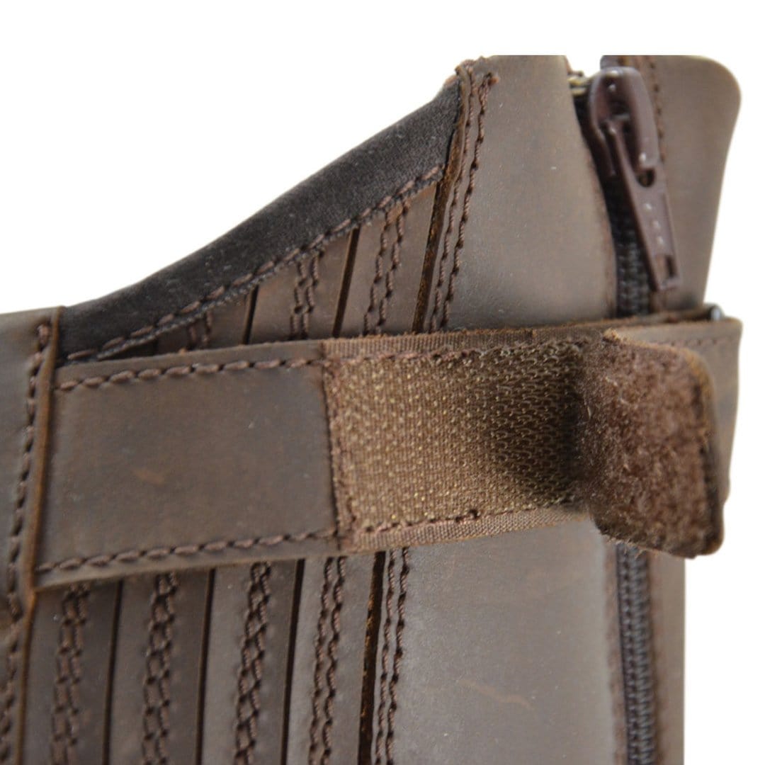 HyLAND Londonderry Winter Country Riding Boots Velcro Fastening 23934.