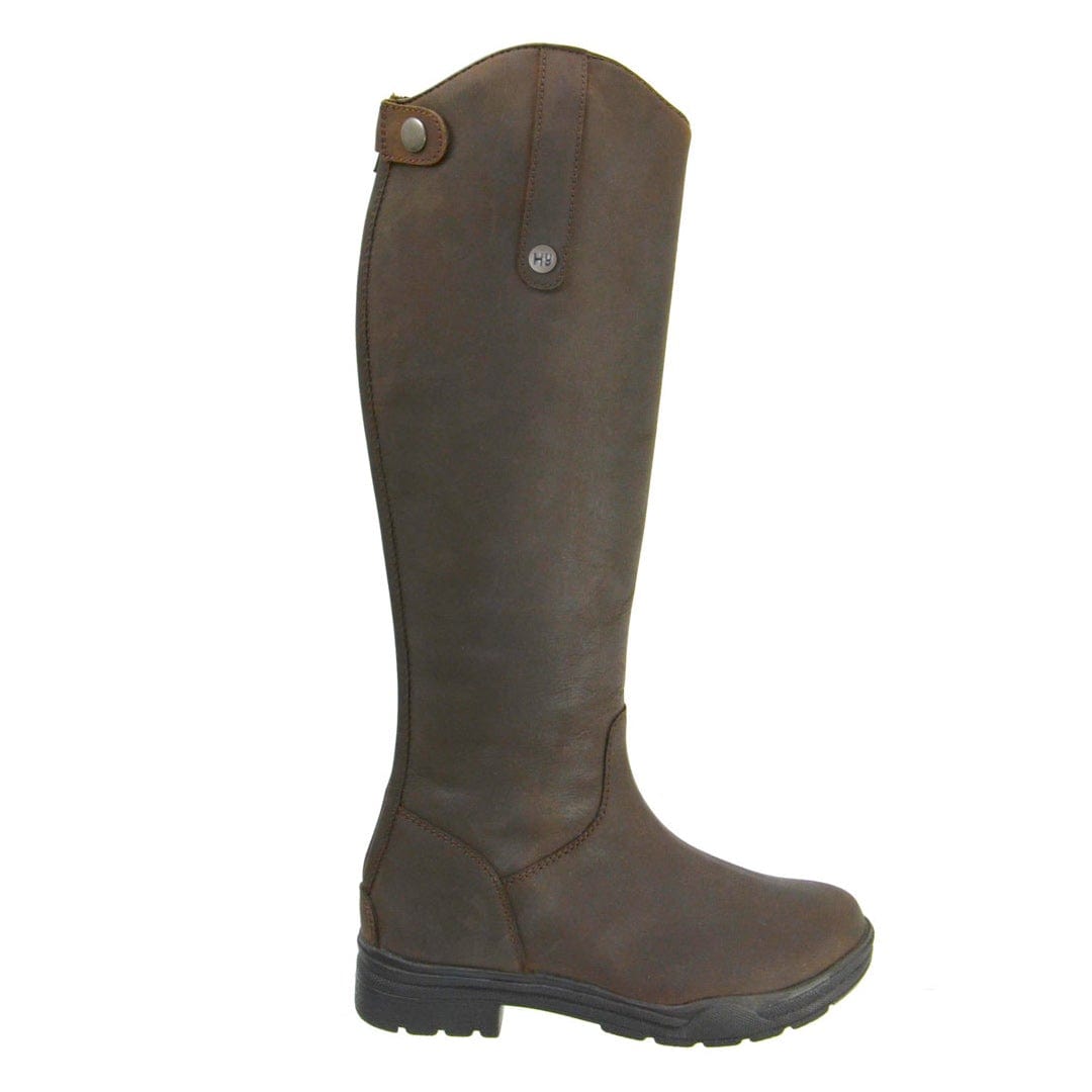 Hy Equestrian Waterford Winter Country Riding Boots Side View 21105.