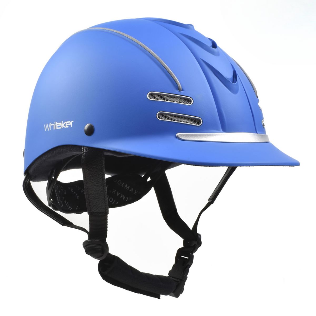 John Whitaker Club Young Rider Helmet - 52cm - 56cm · Blue