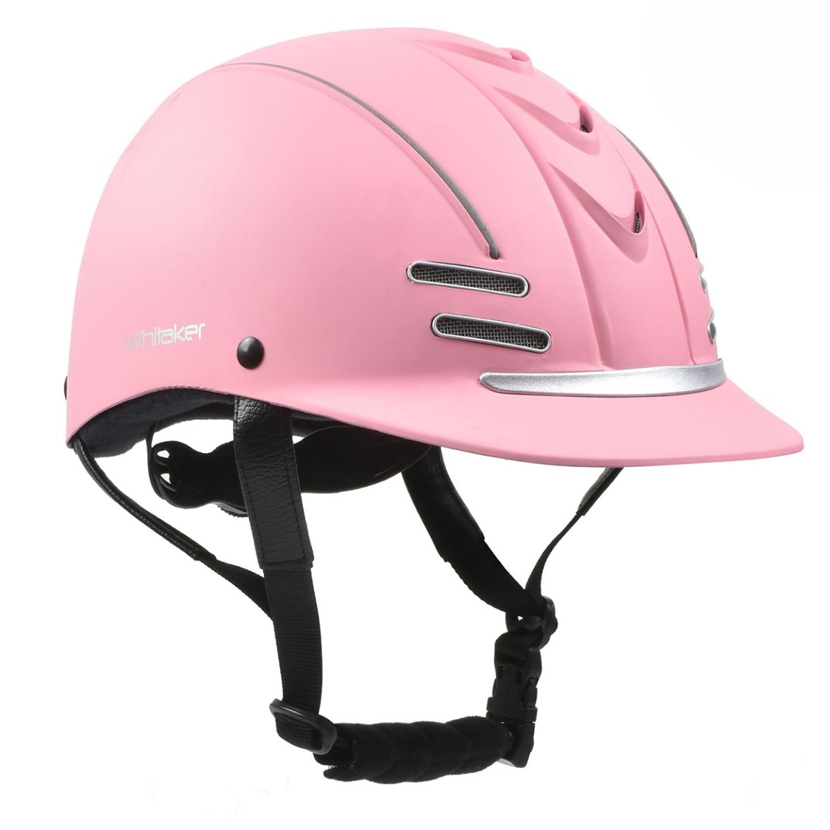 John Whitaker Club Young Rider Helmet - 57cm - 61cm · Pink