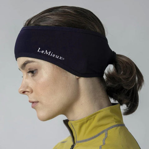 LeMieux Ear Warmer Headband Navy