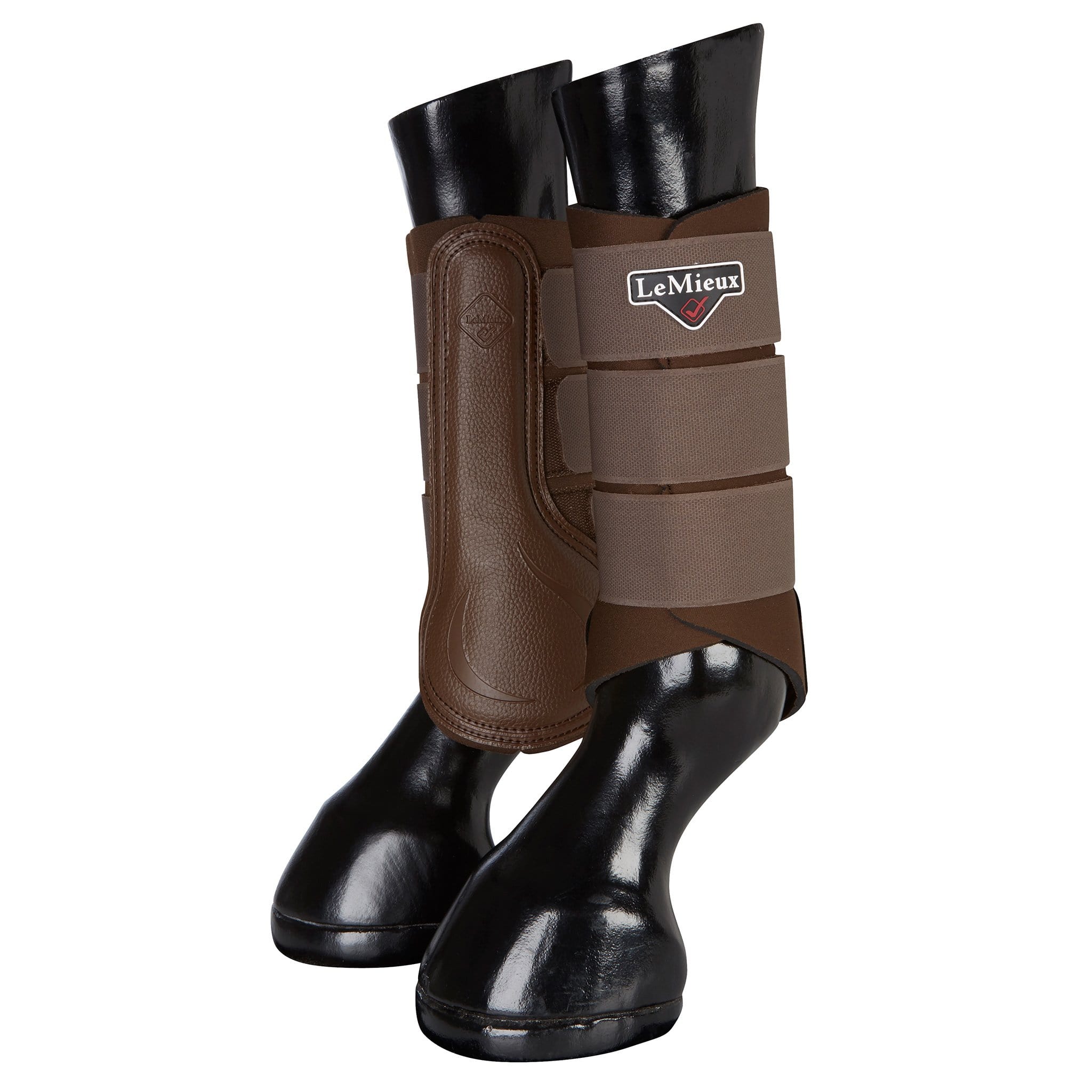 Lemieux Grafter Brushing Boots - Extra Full (XL) · Brown