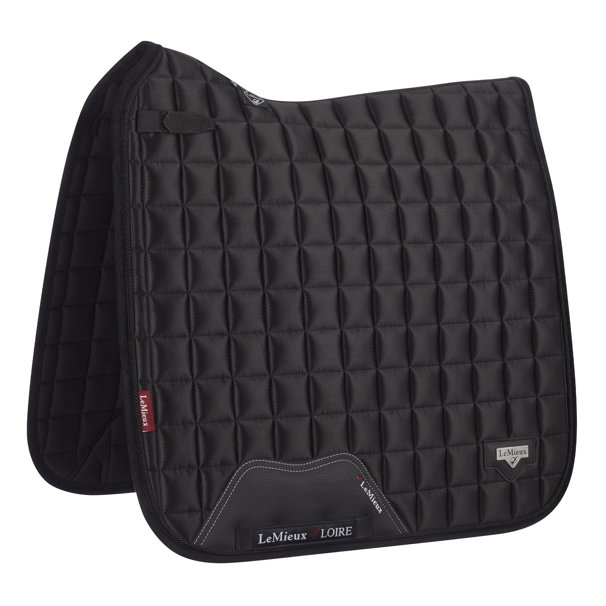 Lemieux Loire Classic Dressage Saddle Pad - Full · Black