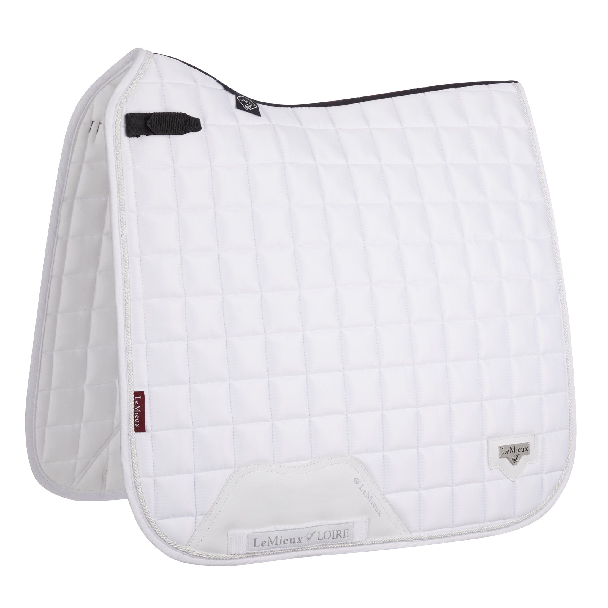 Lemieux Loire Classic Dressage Saddle Pad - Full · White